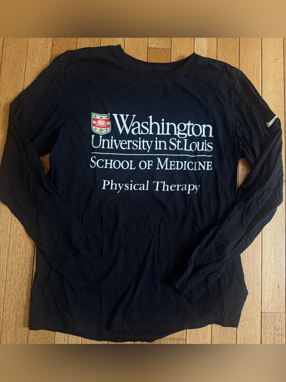 Nike Black Washington University in St. Louis School of Medicine WU LS Tee M